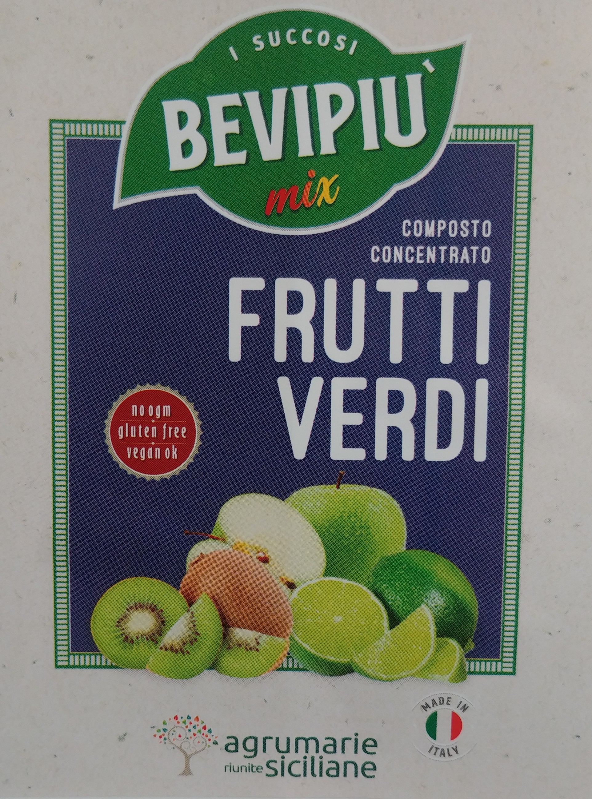 Ovocný koncentrát FRUTTI VERDI 7kg