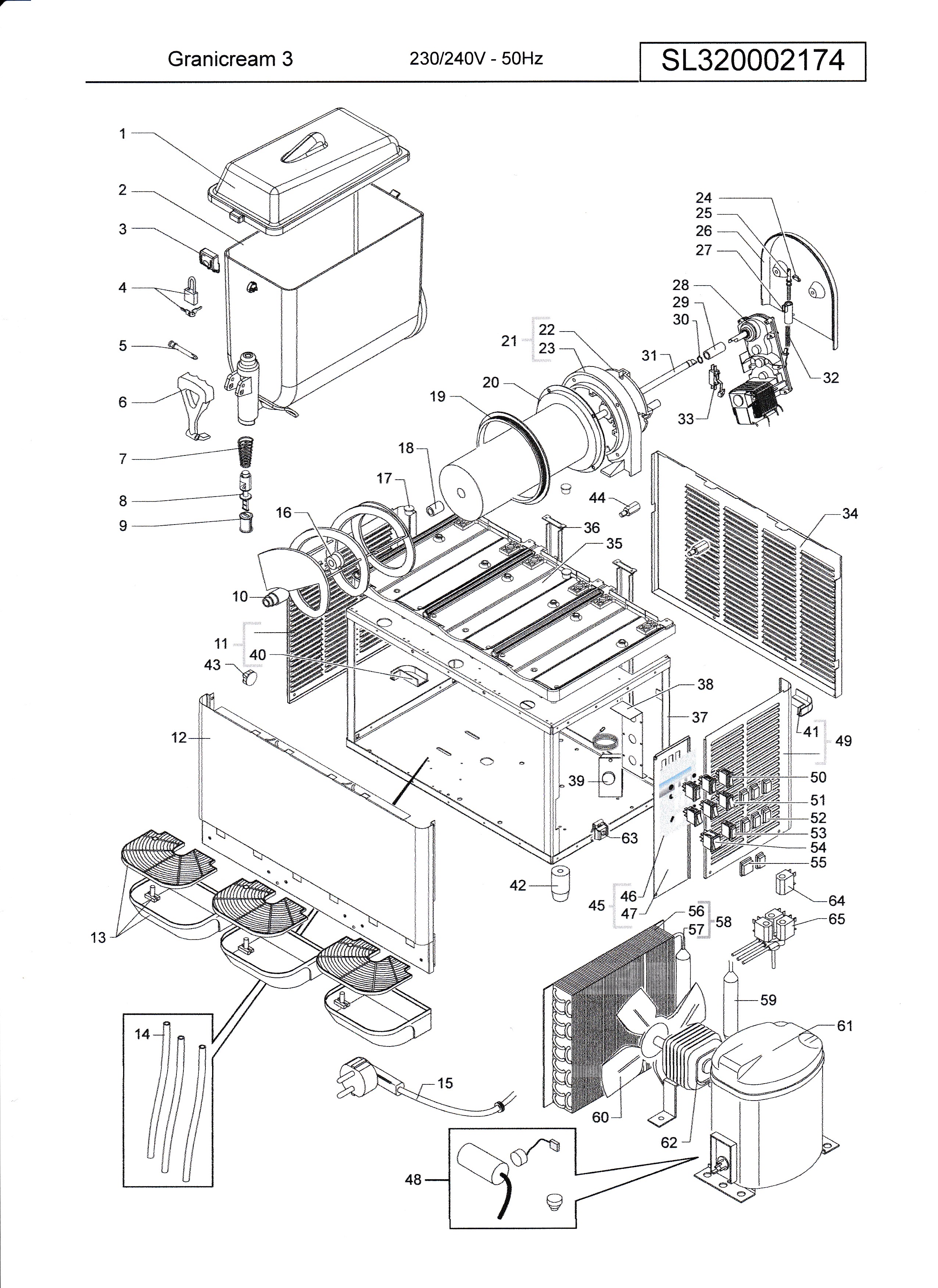 GBG Granicream míchač