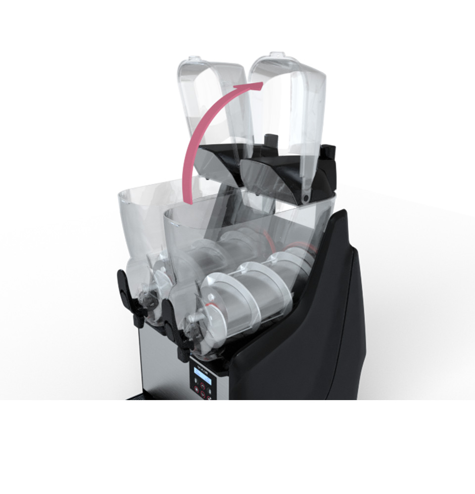 Výrobník ledové tříště CLASSIC 3x12lt